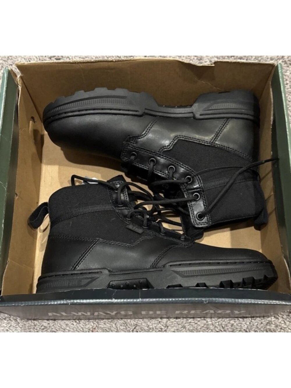 5.11 Tactical 12497 SPEED 4.0 6" Combat Boots Black Lace Up Duty Mens Size 9 R